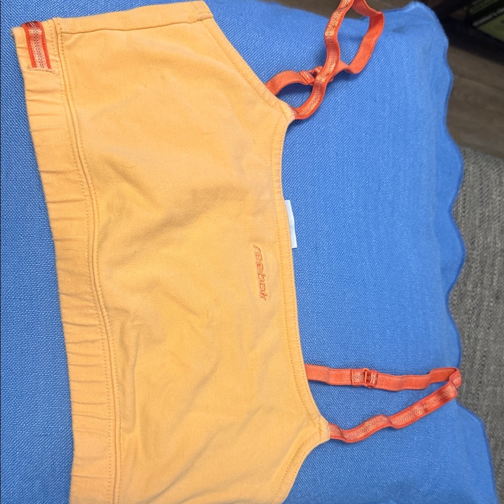 Reebok Vibrant Orange Sports Bra
